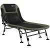 Outsunny Camping Cot for Adults, Folding Bed with Soft Padded Cushions & Headrest, 180¬∞ Adjustable Reclining Lounger, Heavy Duty and Portable with a
